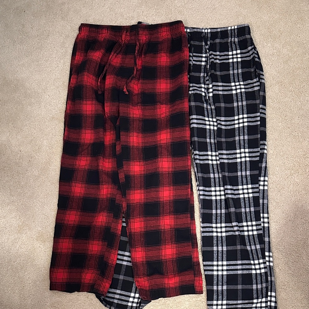 Sonoma Red and Black Plaid Pajama Pants